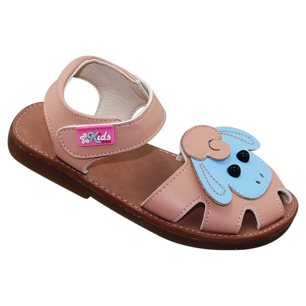 Sandal bé gái BITAS 21-25 ❤️FREESHIP❤️ Giày quai hậu Hình Chú Cừu Dễ Thương  SOB245