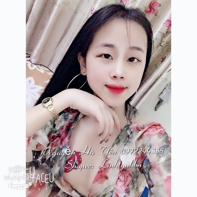 Set Hoa Áo Buộc Ngực