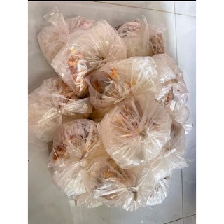 Sốt bò, ruốc sấy, đậu phộng và hành phi