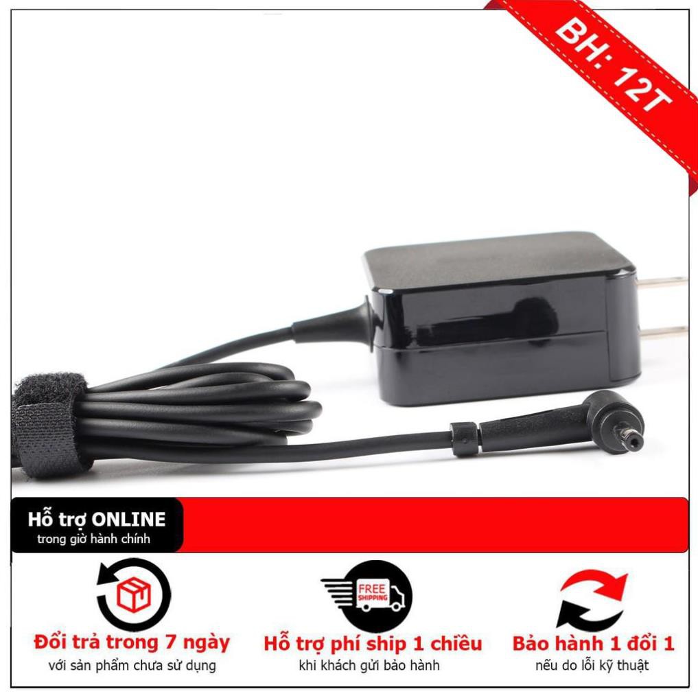 ( Cam kết hàng zin xịn )Sạc Laptop Asus 19V 1.75A vuông chân nhỏ ( Chuôi nhỏ ) ZIN