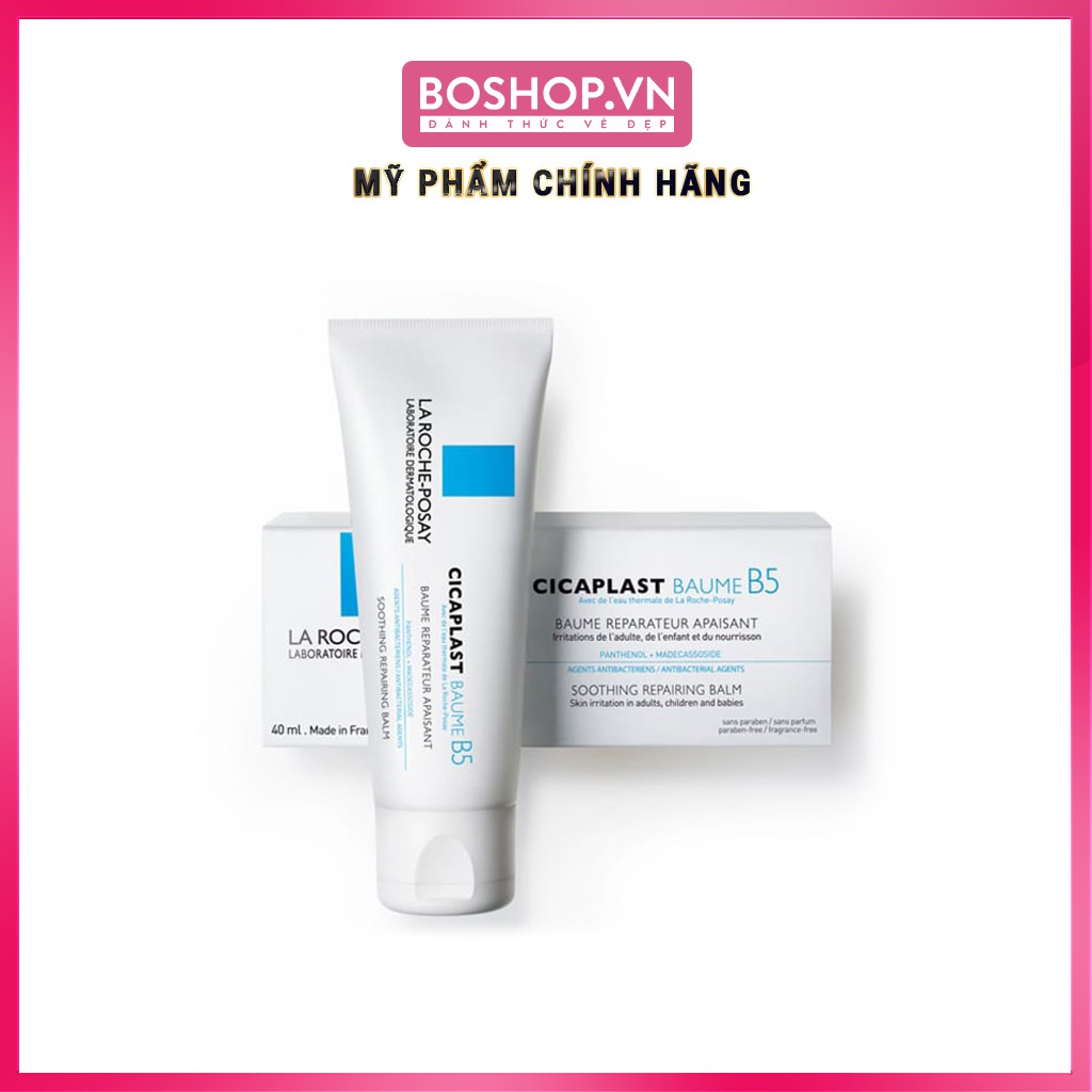 Kem Dưỡng Giúp Làm Dịu Và Phục Hồi Da La Roche-Posay Cicaplast Baume B5 40ml