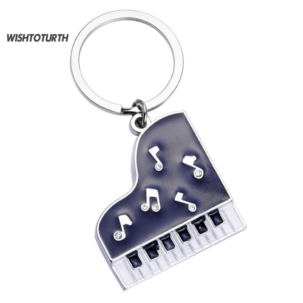 Móc Khóa Hình Nốt Nhạc Piano Hoạt Hình Xinh Xắn