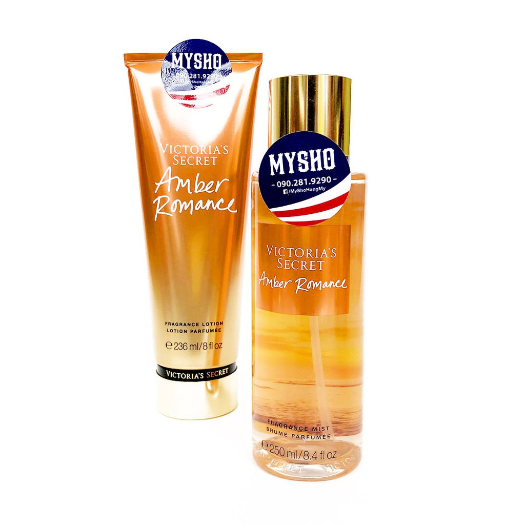 Xịt toàn thân Victoria's Secret 250ml, Amber Romace, Love Spell, Pure Seduction, Warm & Cozy - Hàng nhập USA chính gốc | BigBuy360 - bigbuy360.vn