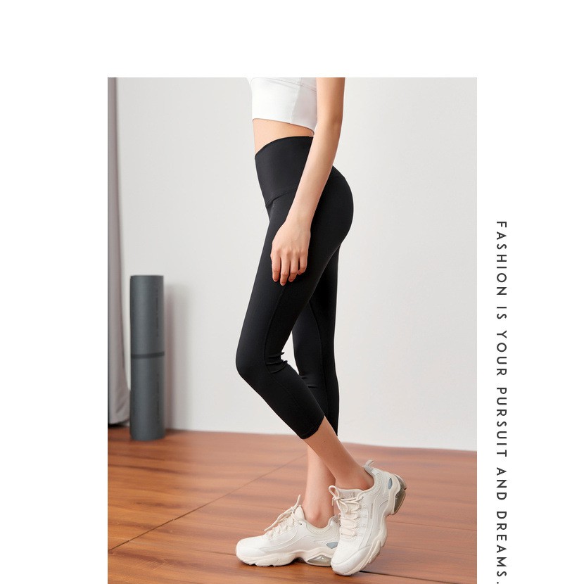 [2021] Quần legging lửng cạp cao | BigBuy360 - bigbuy360.vn