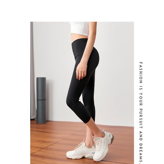[2021] Quần legging lửng cạp cao