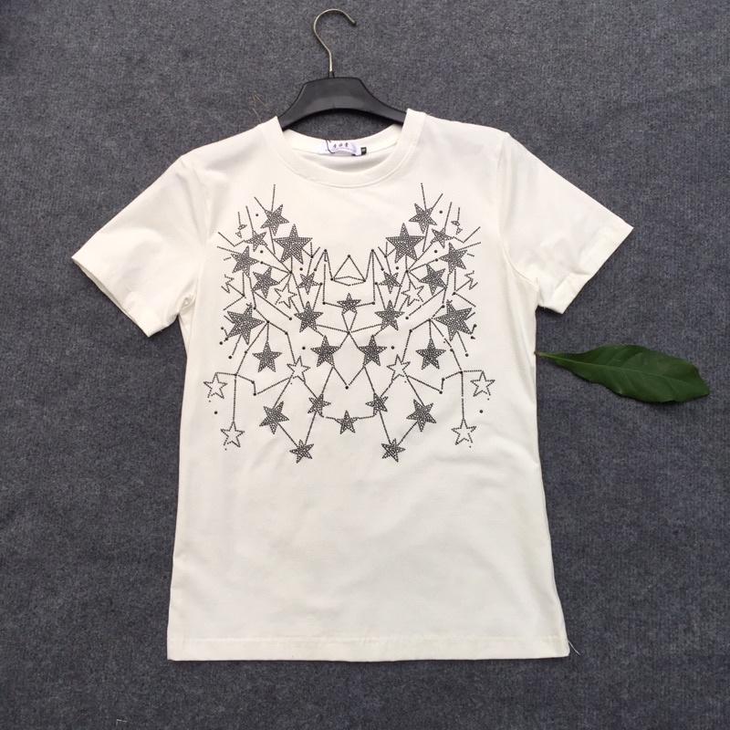Áo phông YSL đính đá sao-2205