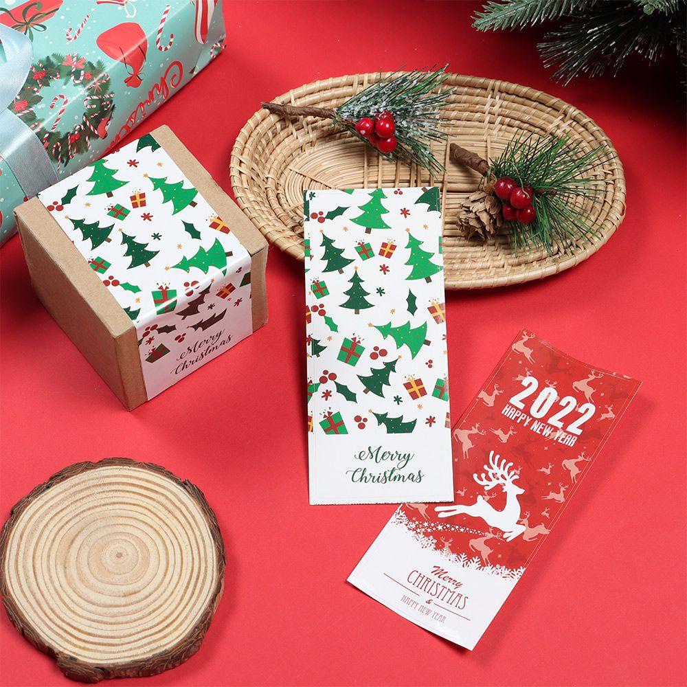 CONOPERY Bộ 50 Miếng Dán Trang Trí Giáng Sinh 6 * 15cm