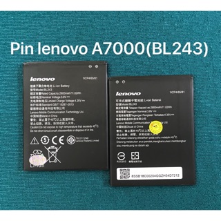Pin Lenovo A7000(BL-243) Zin