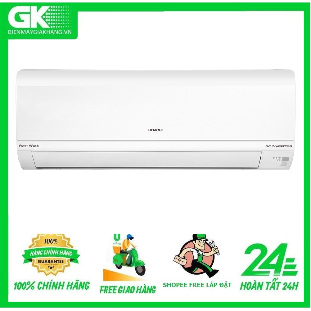 RAS-XJ24CKV - MIỄN PHÍ CÔNG LẮP ĐẶT -Máy lạnh Hitachi Inverter 2.5 HP RAS-XJ24CKV