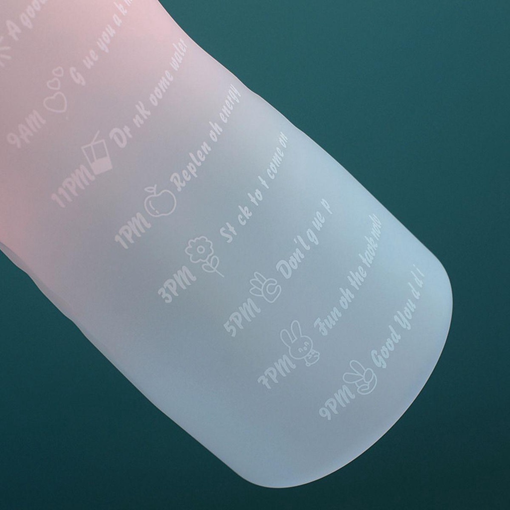 YIYU Bình Nước Trong Suốt Chống Tràn Dung Tích 1.5L