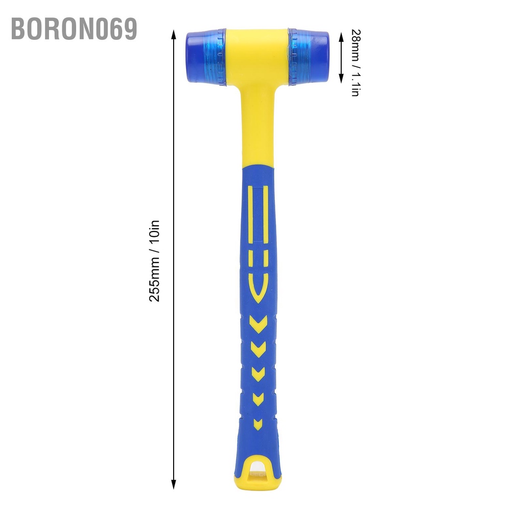 Boron069 búa cao su Có thể tháo rời búa cài đặt mini Cửa và cửa sổ mộc vồ để lắp đặt sàn