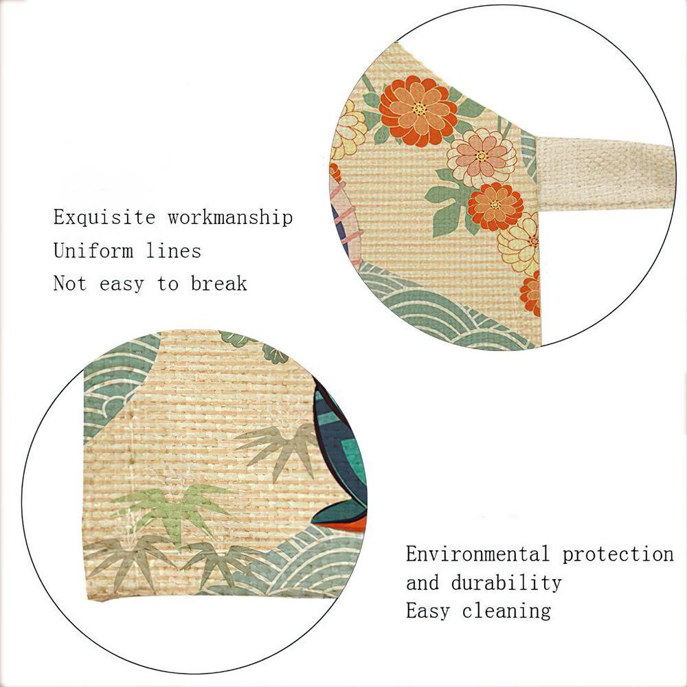 Tạp Dề Nấu Ăn Hình Mèo May Mắn Chống Bẩn Phong Cách Nhật Bản Thời Trang Cho Nhà Bếp