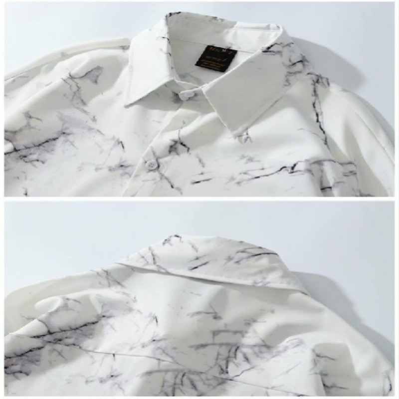 Áo Sơ Mi Dài Tay Cổ Bẻ Thời Trang Hàn Quốc Dành Cho Nam