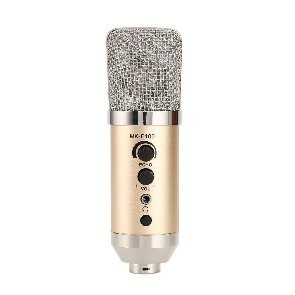 Microphone Thu Âm Live Stream MK-F400USB - Kết nối qua cổng USB