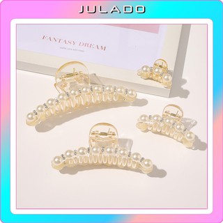 Kẹp tóc đính đá nữ Hàn Quốc xinh đẹp dễ thương cute JULADO KT08
