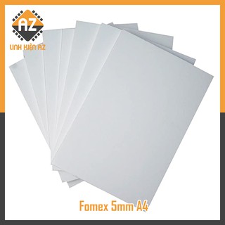 Fomex 5mm A4 - Làm mô hình - đồ chơi