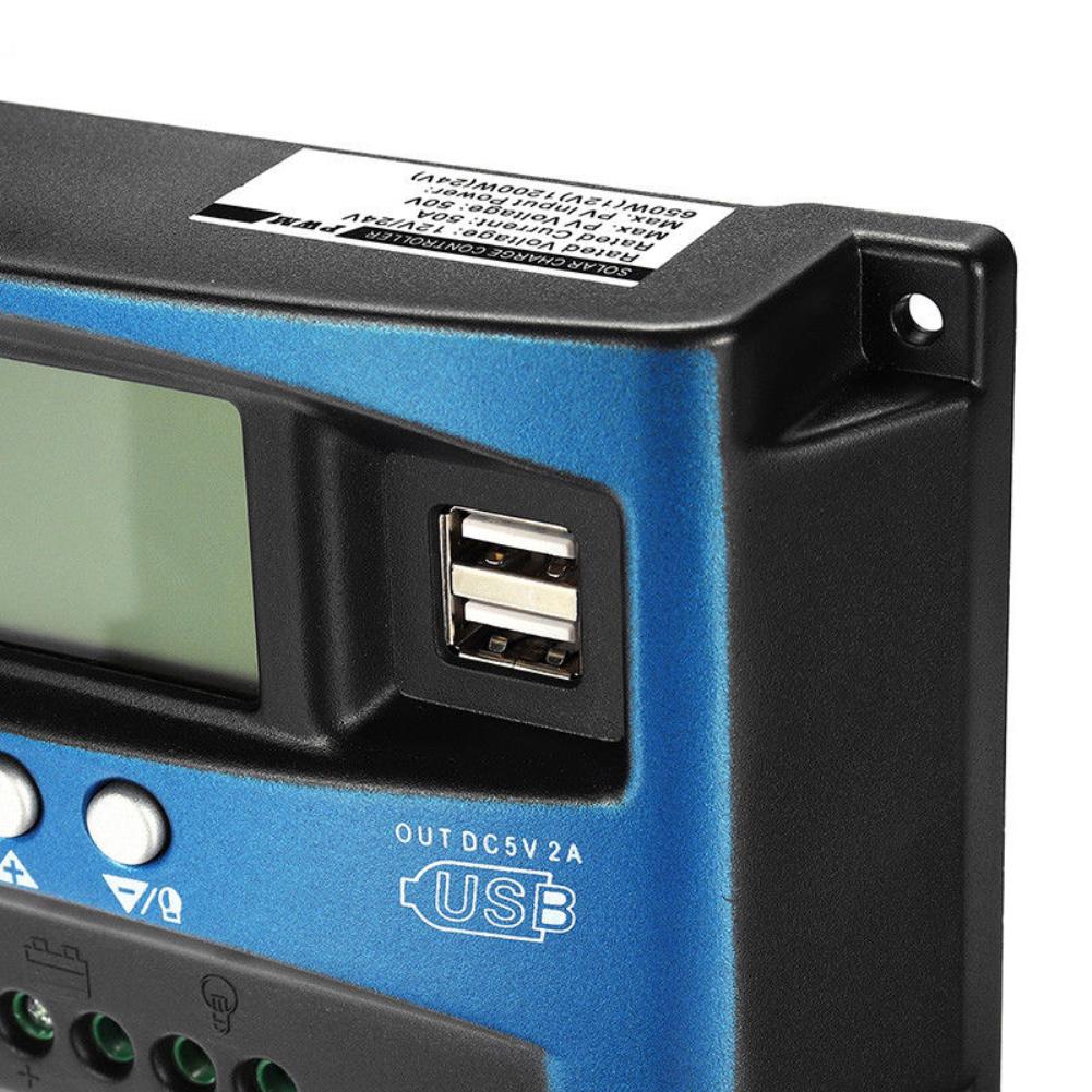 UNIO MPPT auto 60A solar controller 12V24V charge and discharge display controller