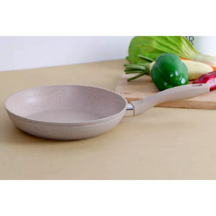 FKC Chảo Chống Dính Vân Đá Đáy Từ Charm Happy Cook 52 Q2