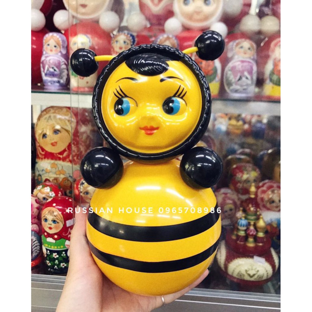 LẬT ĐẬT NGA ONG VÀNG ĐEN/25CM