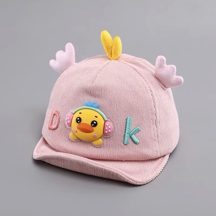 Mũ cho bé Trai, bé Gái hình chú gà xinh xắn nhiều màu dễ thương 3-18 tháng