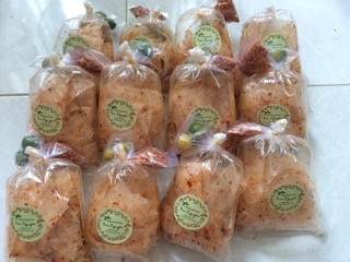 Combo 10 Bịch bánh tráng sa tế khô gà