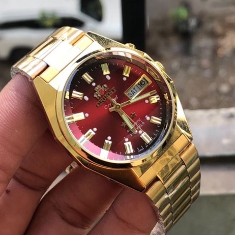 Đồng hồ nam orient 3 sao mặt lửa + Thẻ Bảo hành