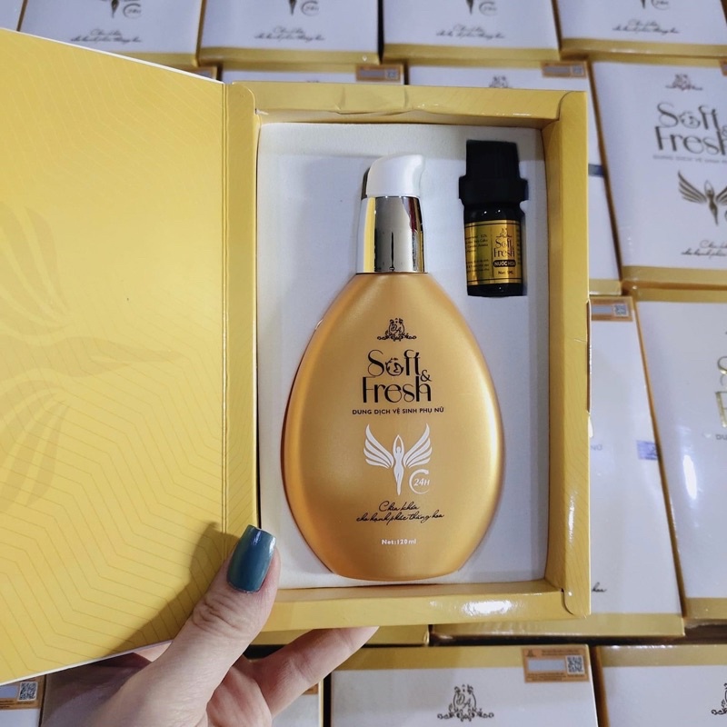Dung dịch vệ sinh phụ nữ Soft Fresh  - Dung dịch vệ sinh Đông Anh Collagen X3 - DDVS collagen X3