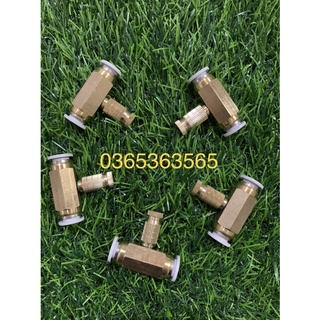Béc giữa hệ thống phun sương -máy lọc nước phi 8