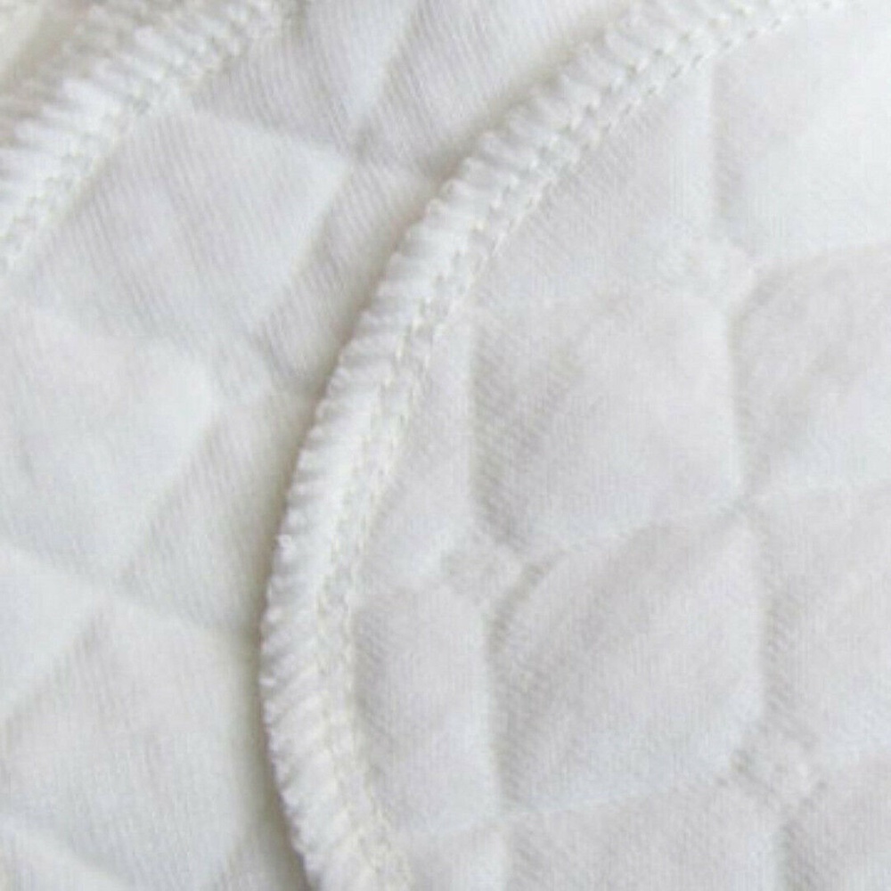 Set 12 Miếng Lót Ngực Ba Lớp Bằng Cotton Có Thể Giặt Sạch Tái Sử Dụng Cho Phụ Nữ Đang Cho Con