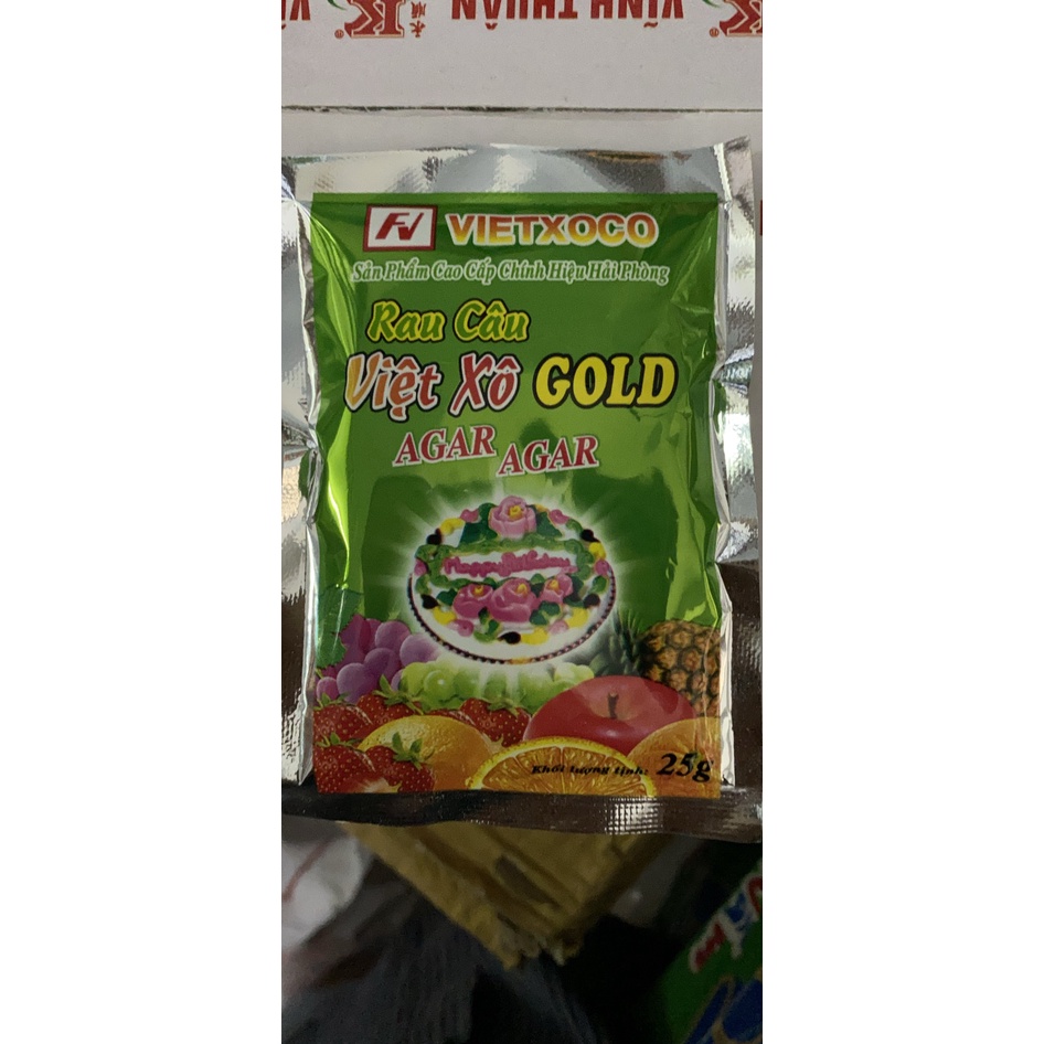 Bột rau câu Agar Việt Xô 25g