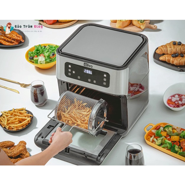 Nồi chiên không dầu Olivo AF 12