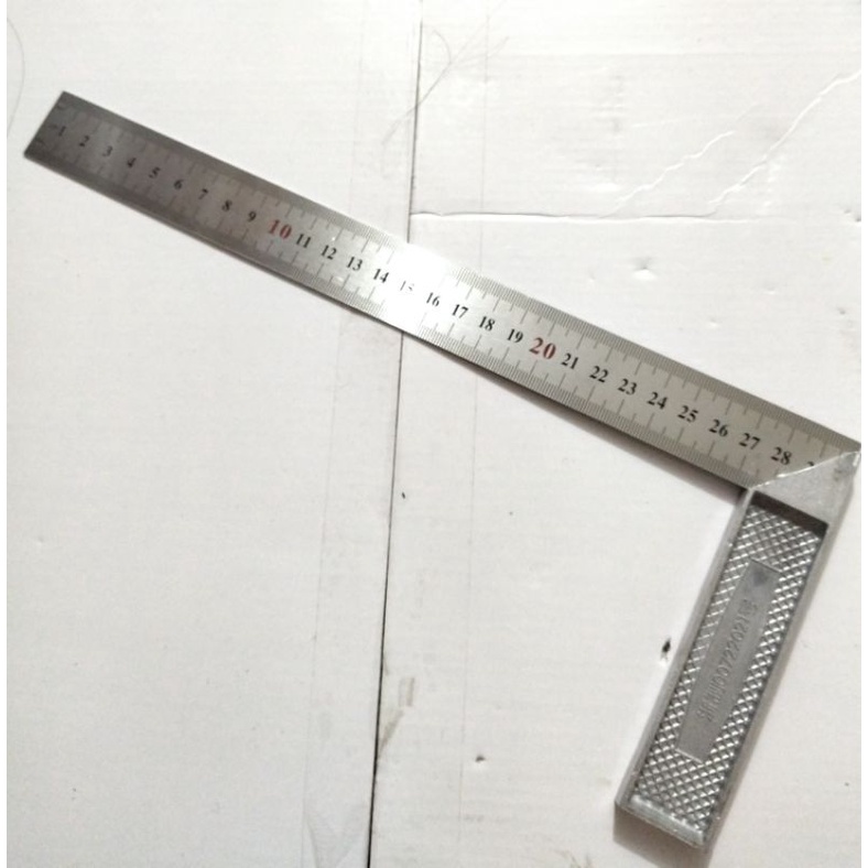 Thước đo góc vuông 30cm bằng thép không gỉ