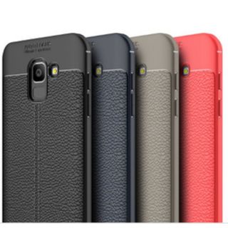 Ốp lưng samsung A8 2018/A8 2018 silicon giả da,chống sốc auto Focus