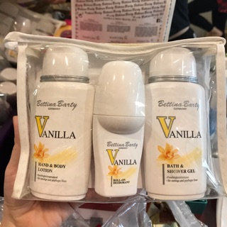 Set quà tặng 3 sản phẩm bettina barty hương vanilla