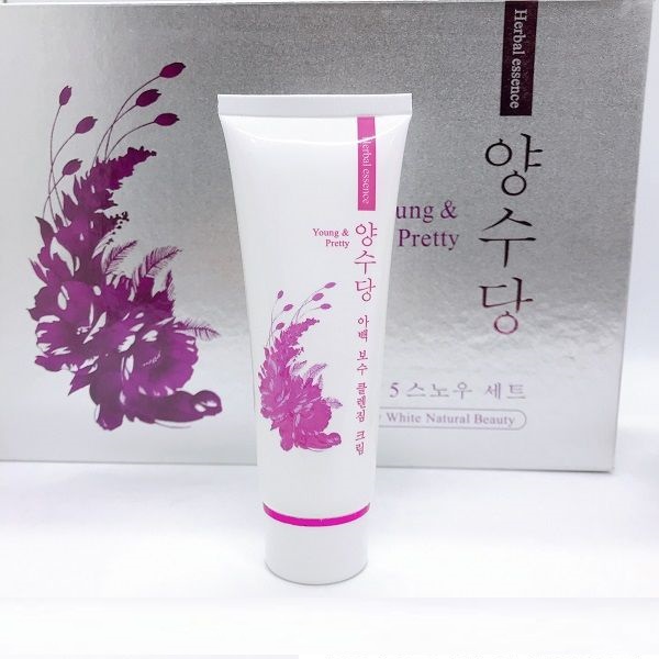SỮA RỬA MẶT TRẮNG DA GIẢM NÁM YOUNG PRETTY HÀN QUỐC