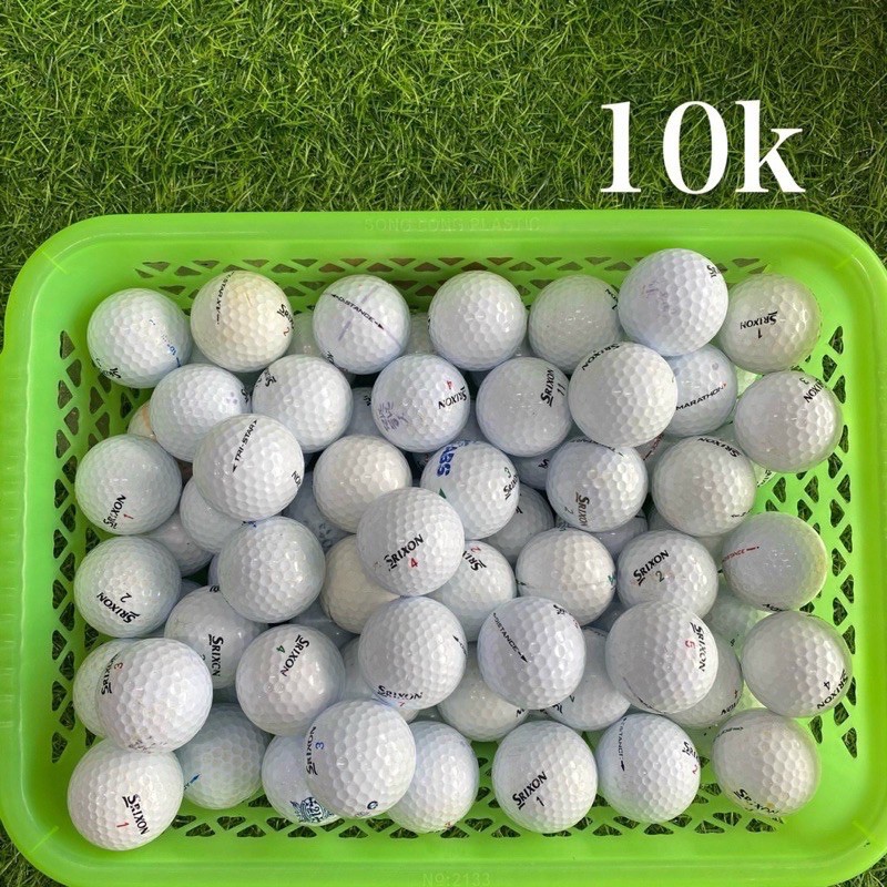 10 bóng Golf cũ đã chọn lọc