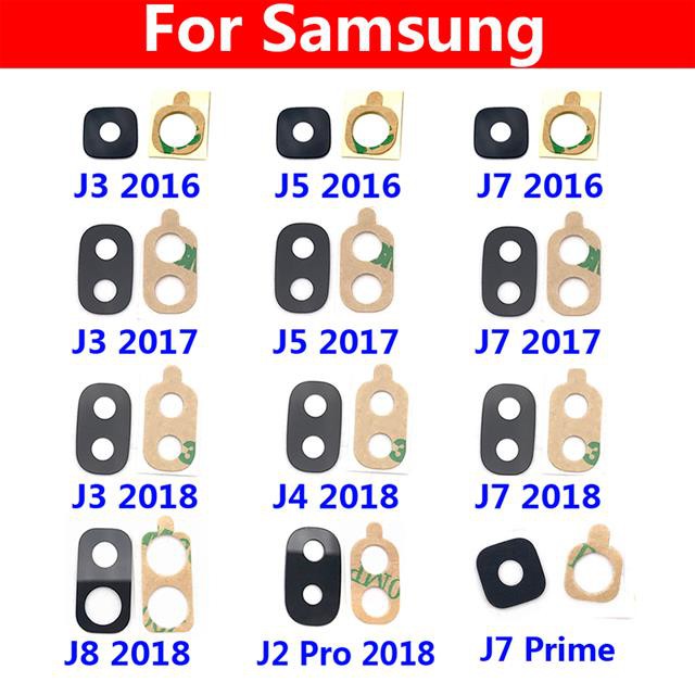 Mới Kính Cường Lực Bảo Vệ Camera Sau Cho Samsung J3 J5 J7 2016 2017 J4 J8 J2 Pro 2018 / J5 J7 Prime