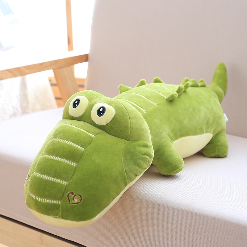 Gấu Bông Cá Sấu - Cá Sấu Bông Xanh Size 40cm