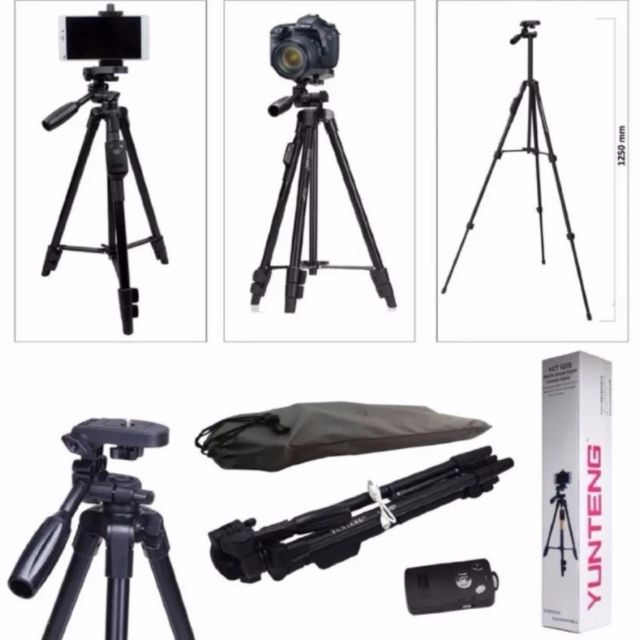 Tripod 3388 Có Bluetooth Remote - Mẫu Mới Cao 140 Cm | BigBuy360 - bigbuy360.vn