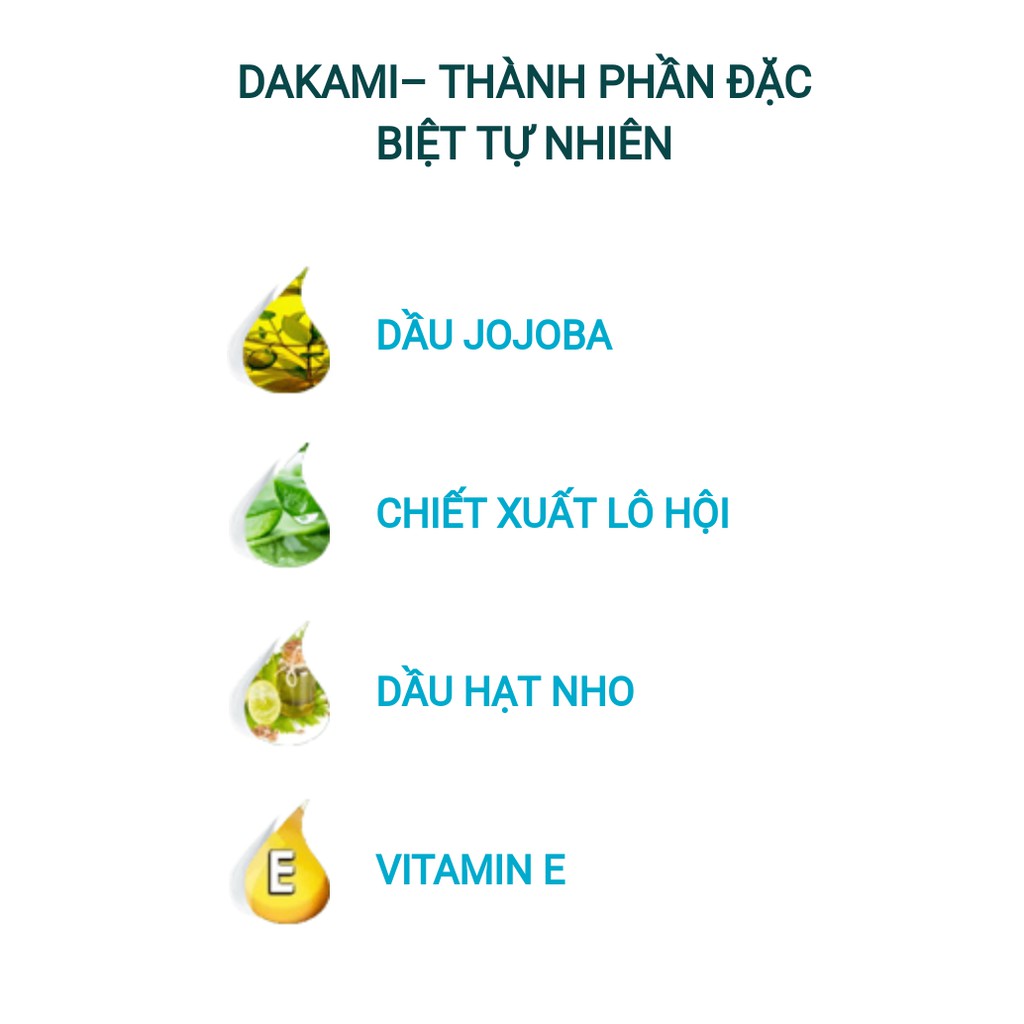 Kem DAKAMI ll chống lão hóa ngăn ngà nám tàn nhang