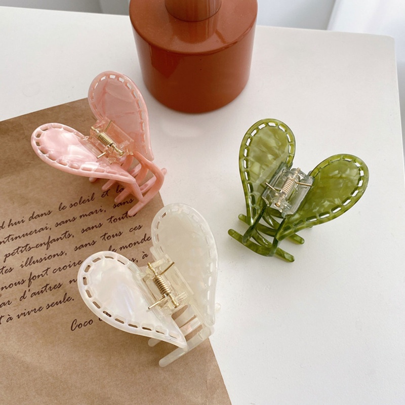 Kẹp Tóc Hình Trái Tim / Bướm Xinh Xắn Dễ Phối Đồ