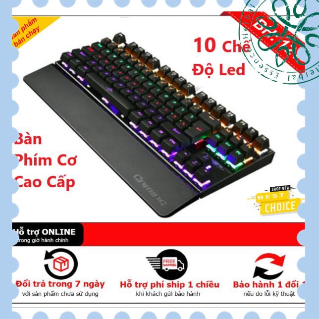 Bàn Phím Cơ K28 Pro 10 Chế Độ Led Chơi Game Siêu Đỉnh - Bàn Phím Cơ Gaming Máy Tính