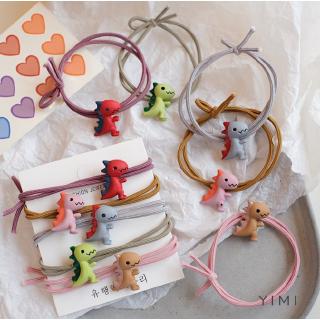 💞Yimi💞Dây Buộc Tóc Cao Su Hình Khủng Long Nhỏ Dễ Thương Phong Cách Hàn Quốc Cho Nữ