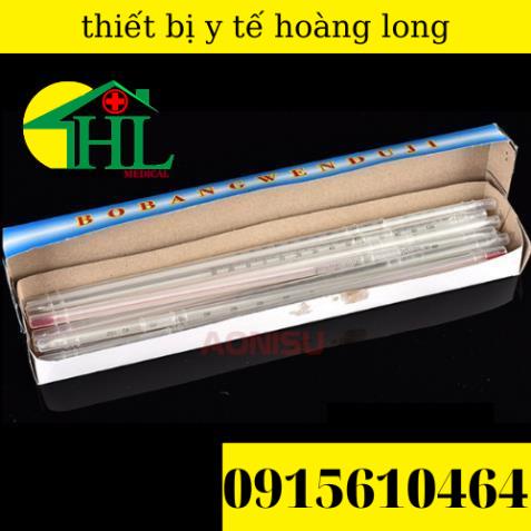 [Combo 10 cái ] Nhiệt Kế Thủy Ngân 200 Độ - Cây Đo Nhiệt Độ Nước