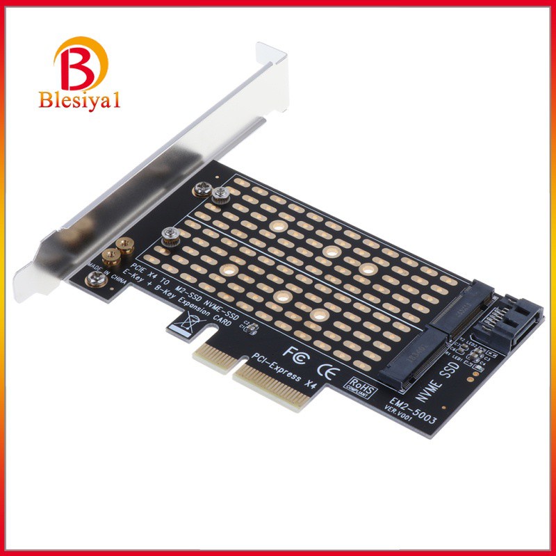 [BLESIYA1] M.2 NVME to PCI-E X4 SSD Adapter M Key Interface Converter Card Full Speed