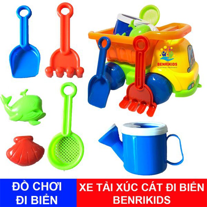 Đồ Chơi Xe Ben Xúc Cát Đi Biển