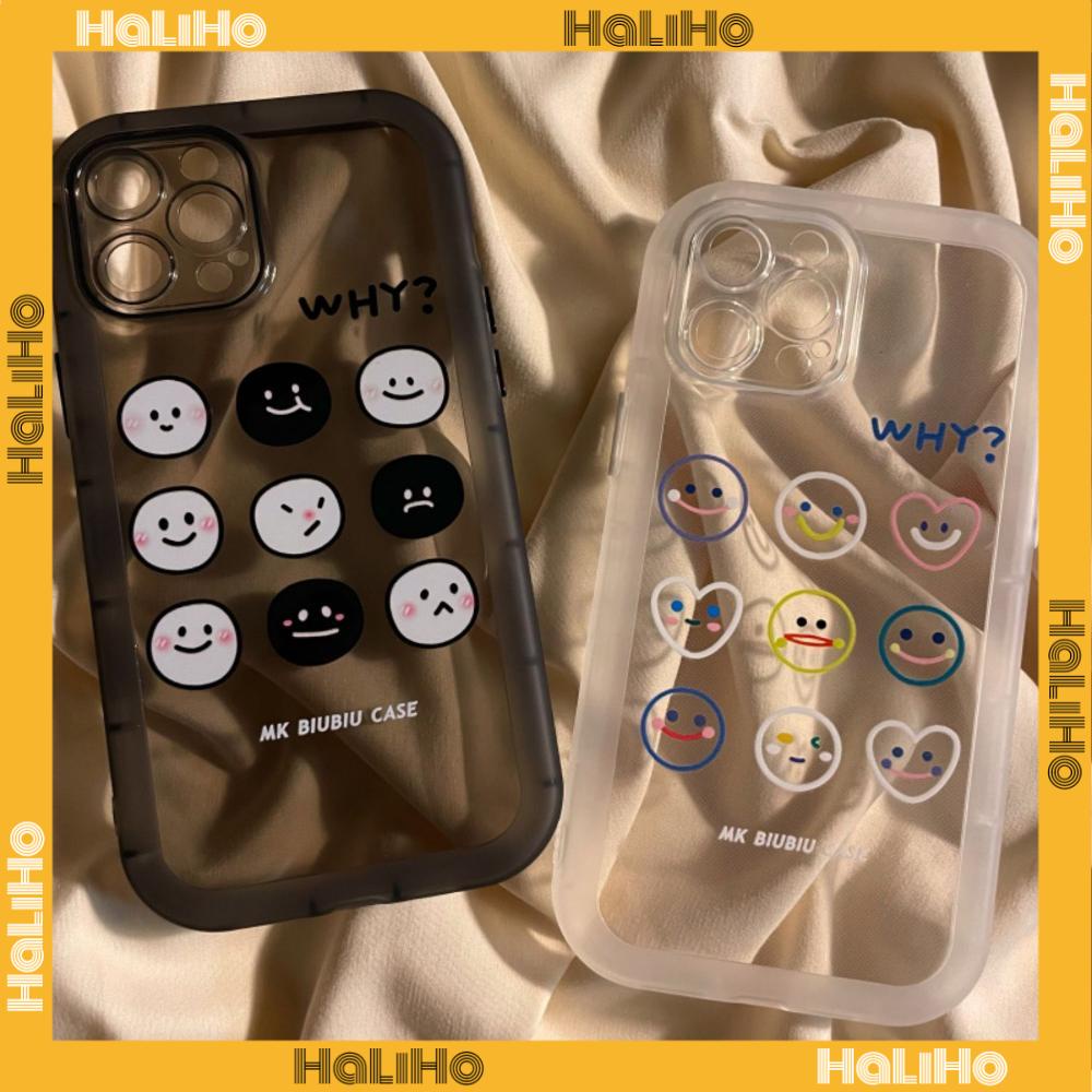 Ốp điện thoại silicone mềm chống sốc in hình mặt cười thích hợp cho iPhone 11 ProMax 13 ProMax 12 ProMax 7Plus xr XSMax