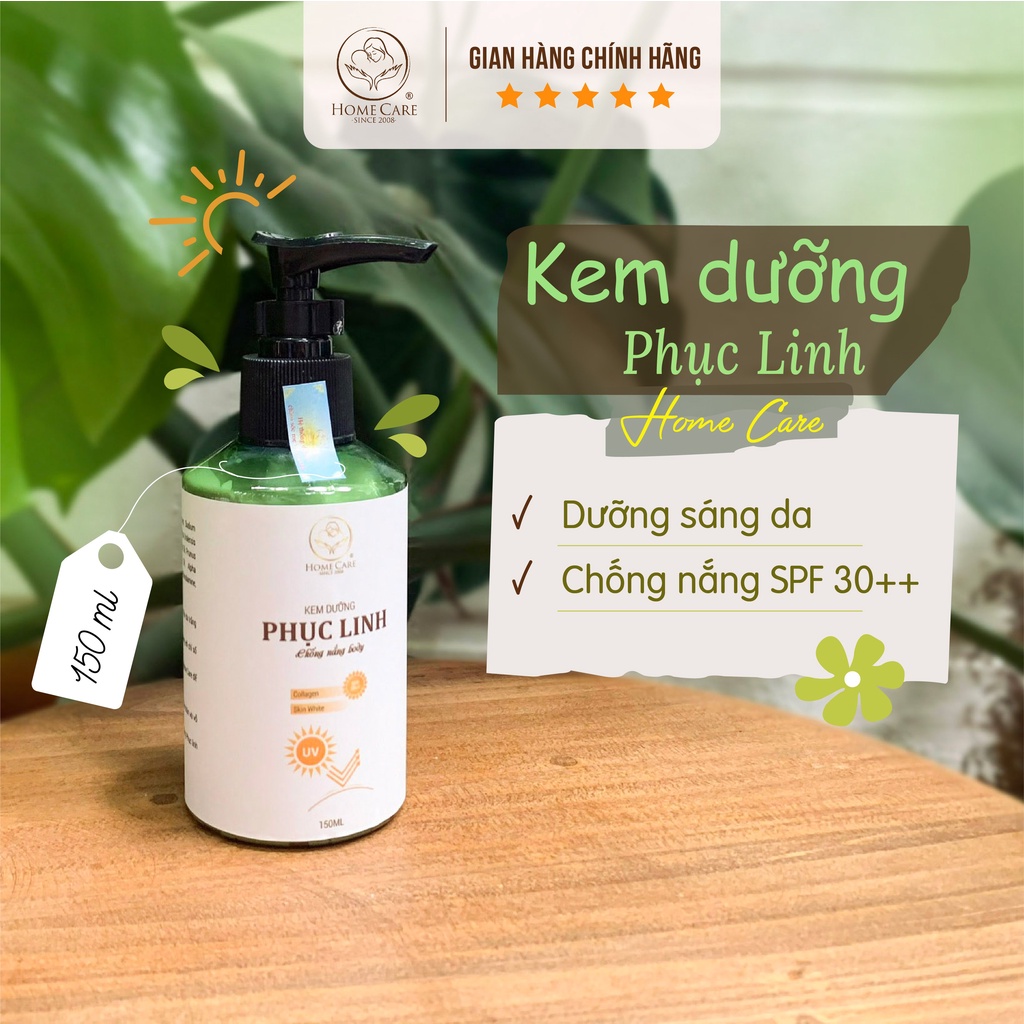 Kem dưỡng chống nắng body Phục Linh Home Care 150ml