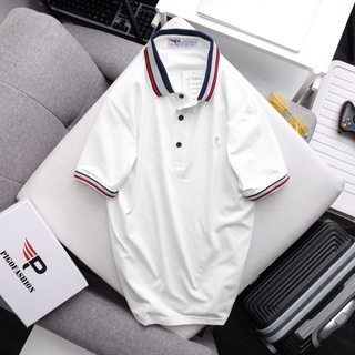 Áo thun nam cổ bẻ thêu logo mỏ neo chất thun co giãn Zonado Zaht07-1 lựa màu