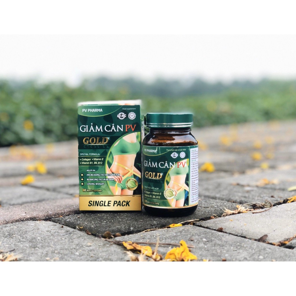 VIÊN UỐNG GIẢM CÂN PV GOLD - HÀNG CHÍNH HÃNG - DƯỢC PHÚC VINH